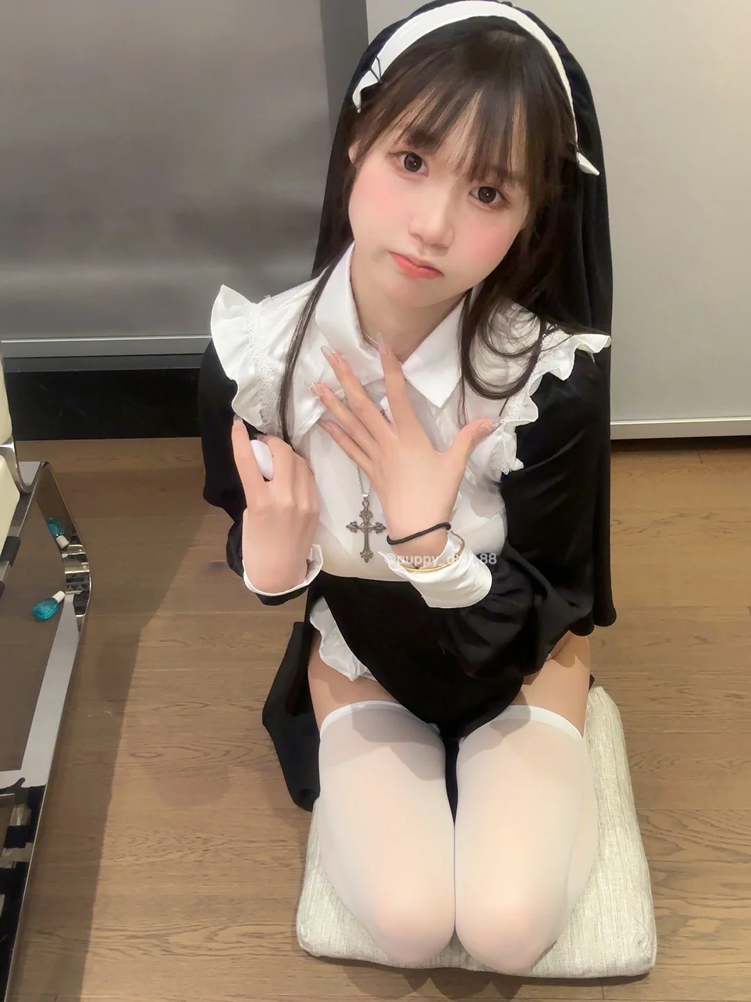 neko酱 - 修女 [86P,10V-248MB] tg@simisebaisi 【丝足阁】038.webp